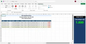 Weighing Scale Data Software by RSS Solution – Smart Excel-Based Automation